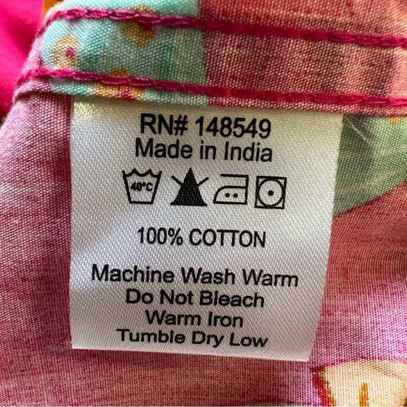 Huntington Beach Club Men’s Coconut Cocktail Drink Button Up Size S - Picture 11 of 11